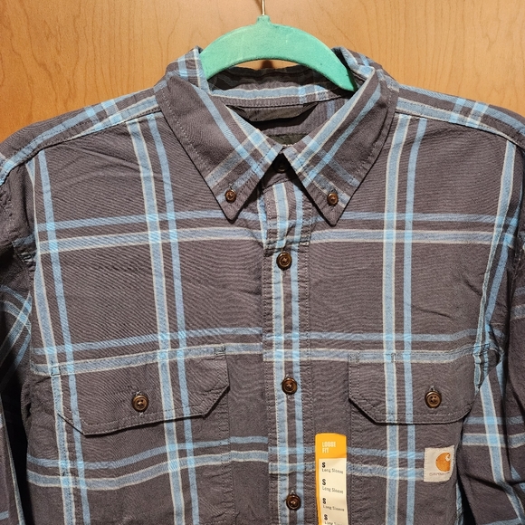 Mens carhartt plaid shirt - Picture 5 of 9
